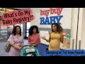 What's On My Baby Registry! First Time Parents at BuyBuyBaby