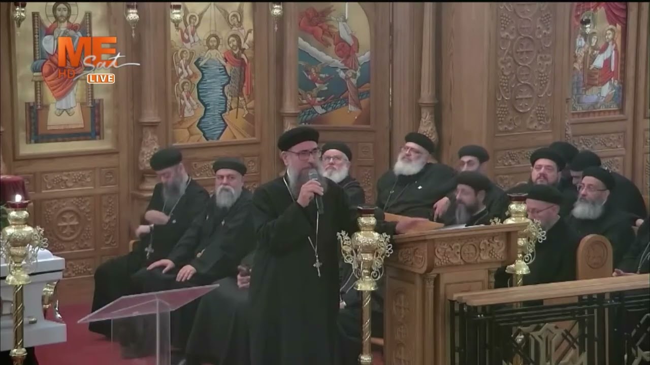 كلمة القمص ميخائيل سدراك | في صلاة جناز القمص تكلا عزمي، شيخ كهنة كنائس الأرشيديوسس بسياتل - أمريكا.