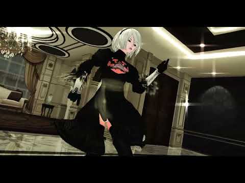 【2023年新春ＭＭＤ祭り】ヨルハ2号b型でで『ヒアソビ』