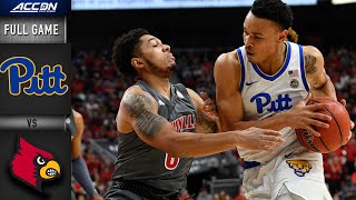 Pittsburgh vs. Louisville Full Game | 2019-20 ACC Men's Basketball