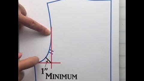Across Back Too Small - Option 1 - adding to the across back measurement on your sample