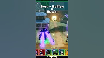 Beru and Bellion too OP in this Roblox Game
