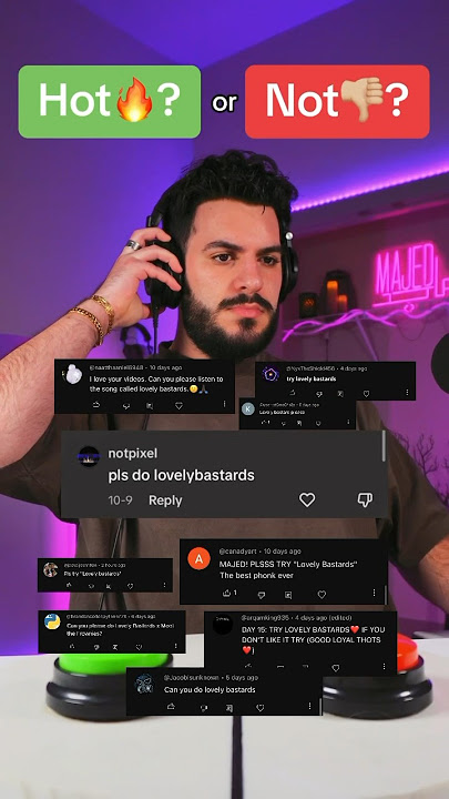 Majed reacts to LOVELY BASTARD PHONK