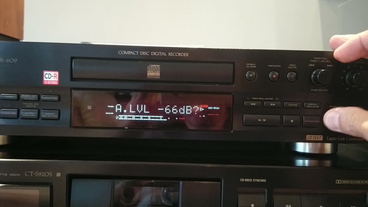 PIONEER PDR-609 REC TEST.SOLD OUT.
