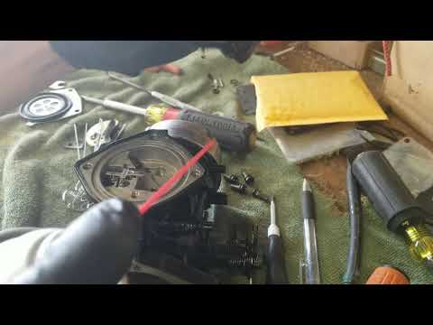 Kawasaki JS550- mikuni 44mm rebuild - YouTube