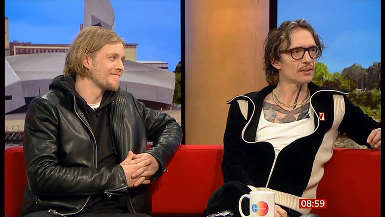 Rufus Taylor & Justin Hawkins (The Darkness) interview this morning (UK) 14/Mar/2025
