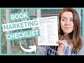 45 ways to sell more books  book marketing idea checklist