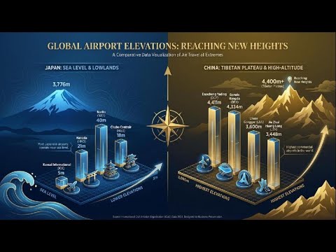 "高み"を求める2026年──日本が束でも届かない「標高」空港ランキング