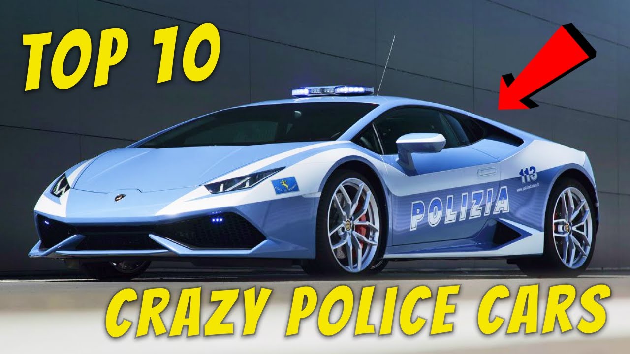 Top 10 Coolest Police Cars Around The World 🔥🔥
