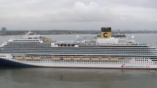 Carnival Firenze cruise ship arrives at new home in Long Beach