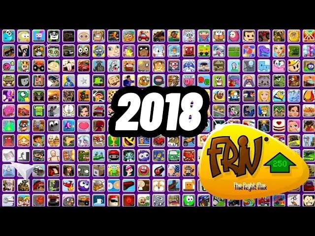 FRIV - ALL GAMES (2018) 