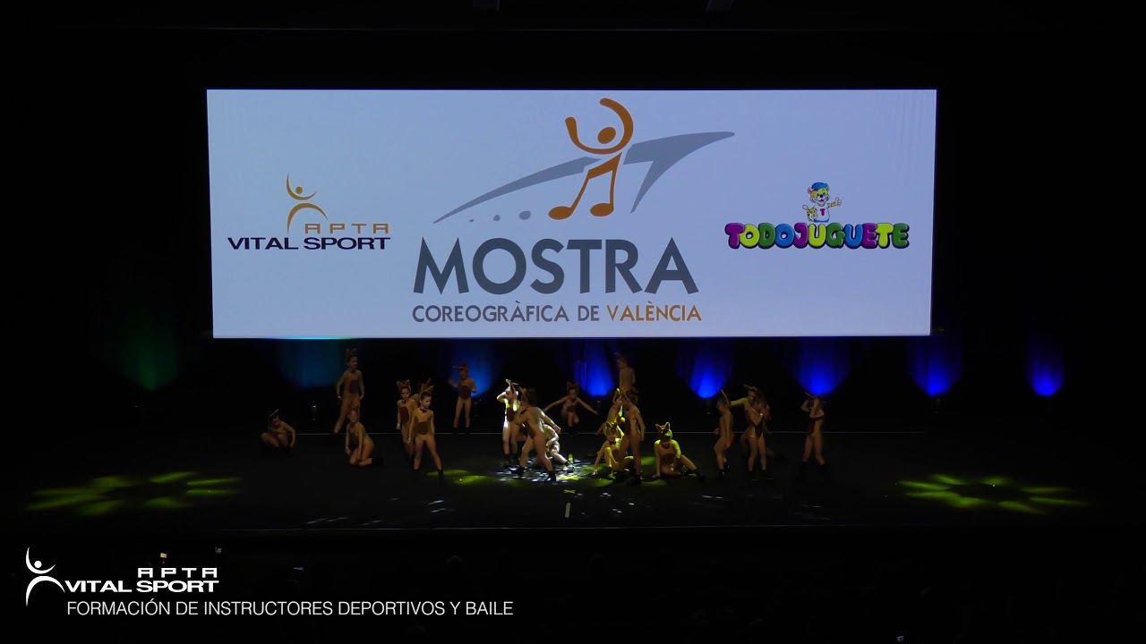 Mostra coreográfica 2018 ASOC DANÇES URBANES DEL PORT DE SAGUNT MICRO DUPS FAMILY aerobic dance