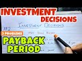 #2 Payback Period - Investment Decision - Financial Management ~ B.COM / BBA / CMA