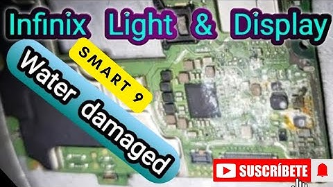 Infinix smart 9 water 💧 damage phone dead fix job done 