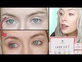 AT HOME LASH LIFT USING ICONSIGN KIT | REVIEW & DEMO | CRAZY RESULTS | WOW | ELLIE KING