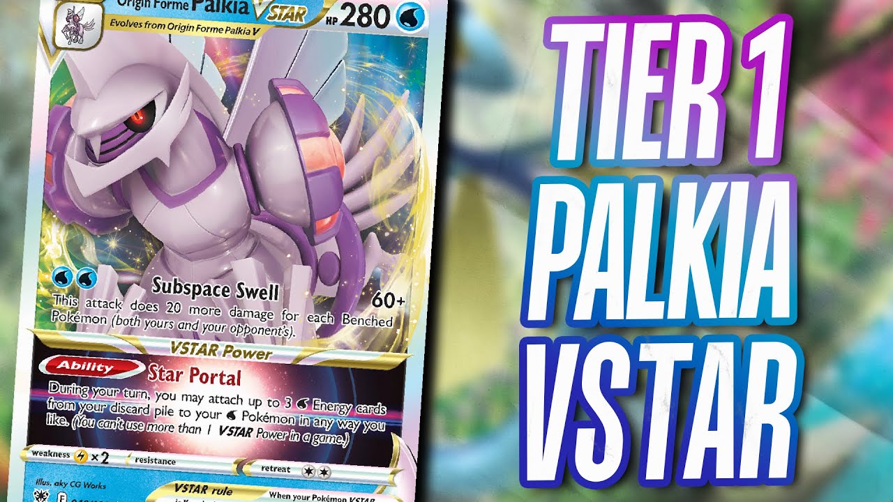 💧 DECK GRATIS DE PALKIA VSTAR EN ACCIÓN 💧 [ CENIT SUPREMO