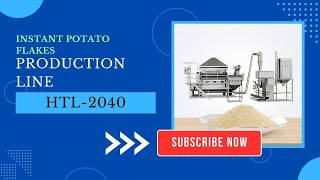 From fresh potatoes to high-quality potato flakes! 🥔 check Our Potato Flakes Production Line