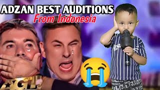 The little boy sang the call to Adzan so melodiously that it made all the judges cry - Got Talent