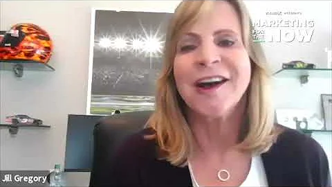 Jill Gregory,  EVP/C,O, NASCAR, chats with #GaryVe...