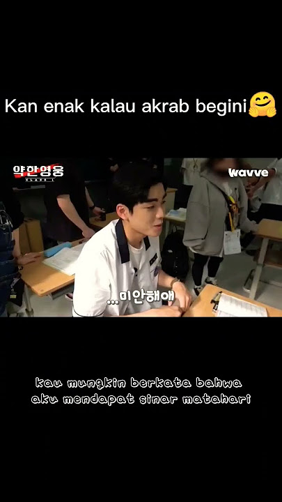 kan enak kalo akrab begini🤗 #weakheroclass1 #parkjihoon #yeonsieun #drakor #koreandrama