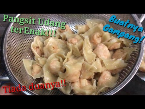 Resep Pangsit Udang Mayonaise
