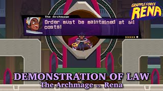 [SPOILERS] Grapple Force Rena OST - Demonstration of Law (Final Boss)