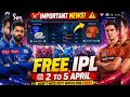 FREE IPL IN REAL CRICKET 😱 | Important News! Watch IPL 2026 Free (2–5 April) |#realcricket
