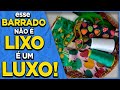 Como Fazer BARRADO de Pano de Prato FÁCIL - NÃO é LIXO, é LUXO