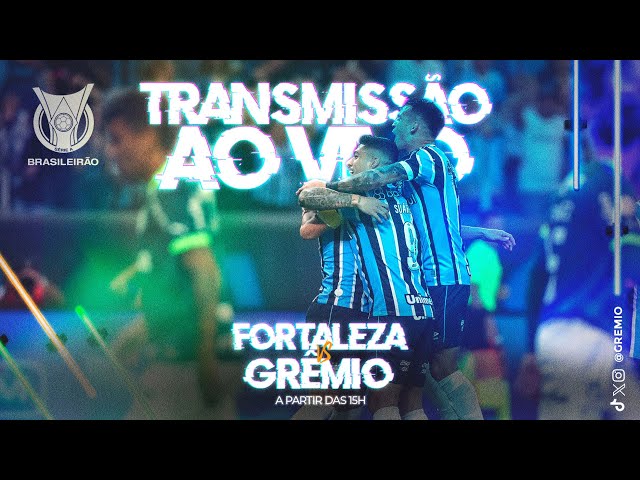 TRANSMISSÃO AO VIVO  FORTALEZA x GRÊMIO (CAMPEONATO BRASILEIRO 2023) 