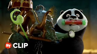 Kung Fu Panda 4 Movie Clip - Po Catches a Thief in the Hall of Heroes (2024)