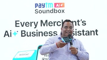 Vijay Shekhar Sharma Unveils India’s First AI Soundbox for Payments | Paytm at #GFF2025 | #PaytmKaro