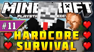 Minecraft PS3 Hardcore Survival: Part 11 - NO SPAWNER!