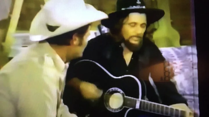 Waylon with James Garner