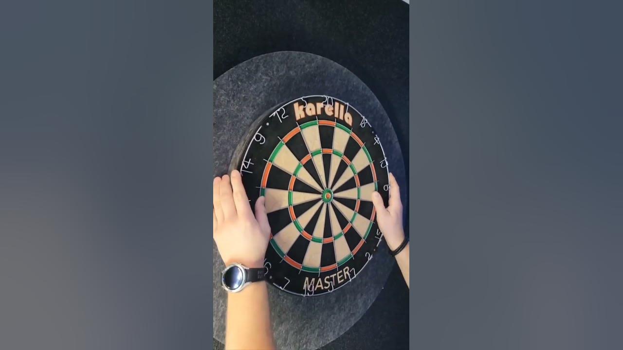 Karella Schallschutz für Steeldartboards Steel Dartscheibe