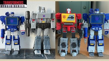 SAME SIZE AS BLASTER!! Transformers Studio Series 