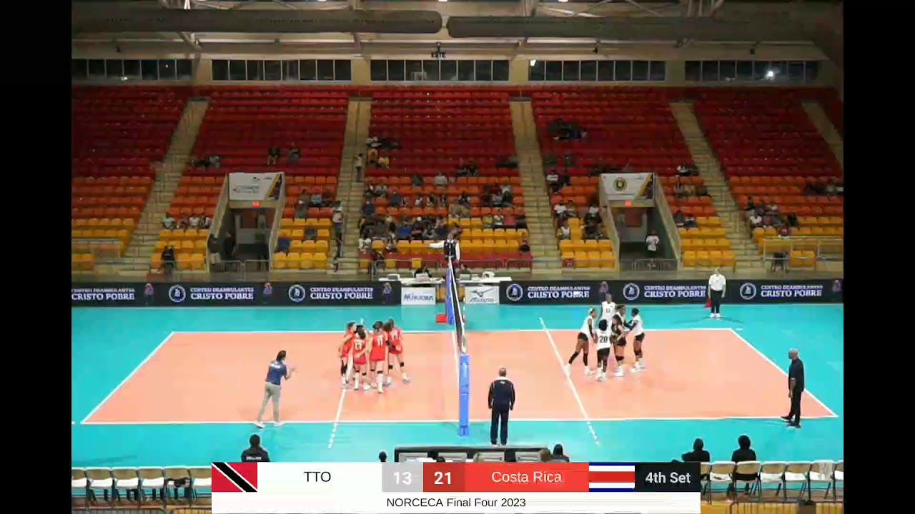 Final Four Norceca 2023 Trinidad and Tobago vs Costa Rica