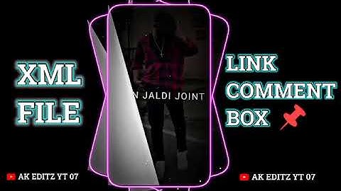 KAL HO NA HO x MC STAN || New Trend Xml File Video 🥵 || AK EDITZ YT 07 #xml #shortsvideo #shorts