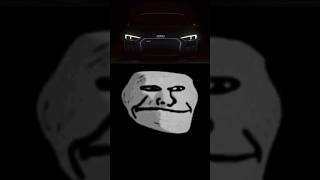 Audi Car Commercial Troll Face Meme 🗿 | #Shorts