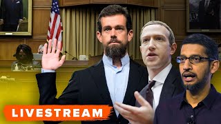 WATCH: Big Tech CEOs testify before Congress (Full Hearing)