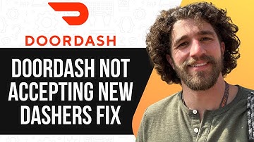 DOORDASH NOT ACCEPTING NEW DASHERS FIX (FULL GUIDE) 2025