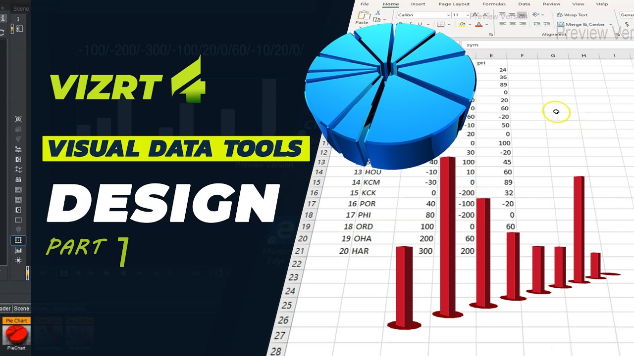 Vizrt Visual Data Tools with Data Labels - YouTube