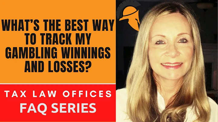 WHAT’S THE BEST WAY TO TRACK MY GAMBLING WINNINGS AND LOSSES?