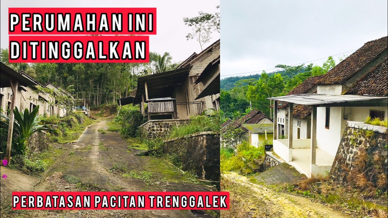 Ditinggalkan Tanpa Jejak! Perumahan Terbengkalai di Trebis Trenggalek