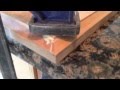 How to Paint Kitchen Cabinets: Step 3 Repair damage