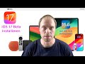 iOS 17 Beta installieren und iPhone auf Werkseinstellungen zurücksetzten / Downgrade auf iOS 16.6