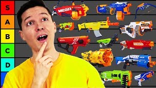 The Ultimate NERF Gun Tier List!