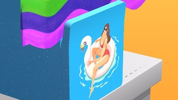 ASMR Slicing Level 56-60 🔵💥 iOS Android Gameplay Walkthrough