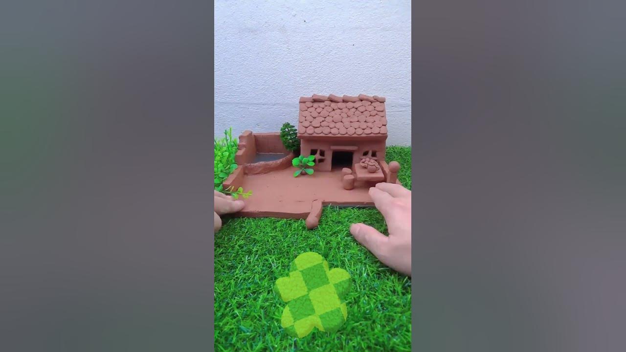 WOW Amazing Clay DIY Miniature Clay House YouTube