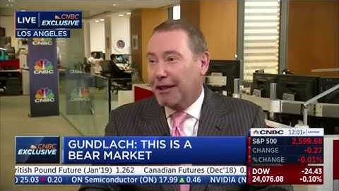 Jeffrey Gundlach is still bearish (Full) 2018 12 17