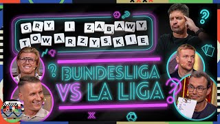 QUIZ PIŁKARSKI: BUNDESLIGA VS LA LIGA. SMOKOWSKI | BORZĘCKI I GĄSKA KONTRA LABOGA I PIECHOTA